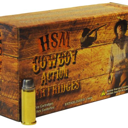 HSM 44401N Cowboy Action  44-40 Win 200 gr Round Nose Flat Point 50 Per Box/ 10 Case