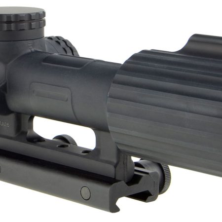 Trijicon 1600002 VCOG  Black Hardcoat Anodized 1-6x 24mm LED Illuminated Red Horseshoe Dot w/Crosshair 223 55gr Reticle