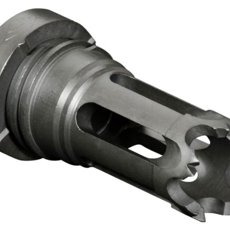 Yankee Hill 310228A Phantom Flash Hider Black Phosphate Steel with 1/2"-28 tpi Threads for 5.56x45mm NATO AR-Platform